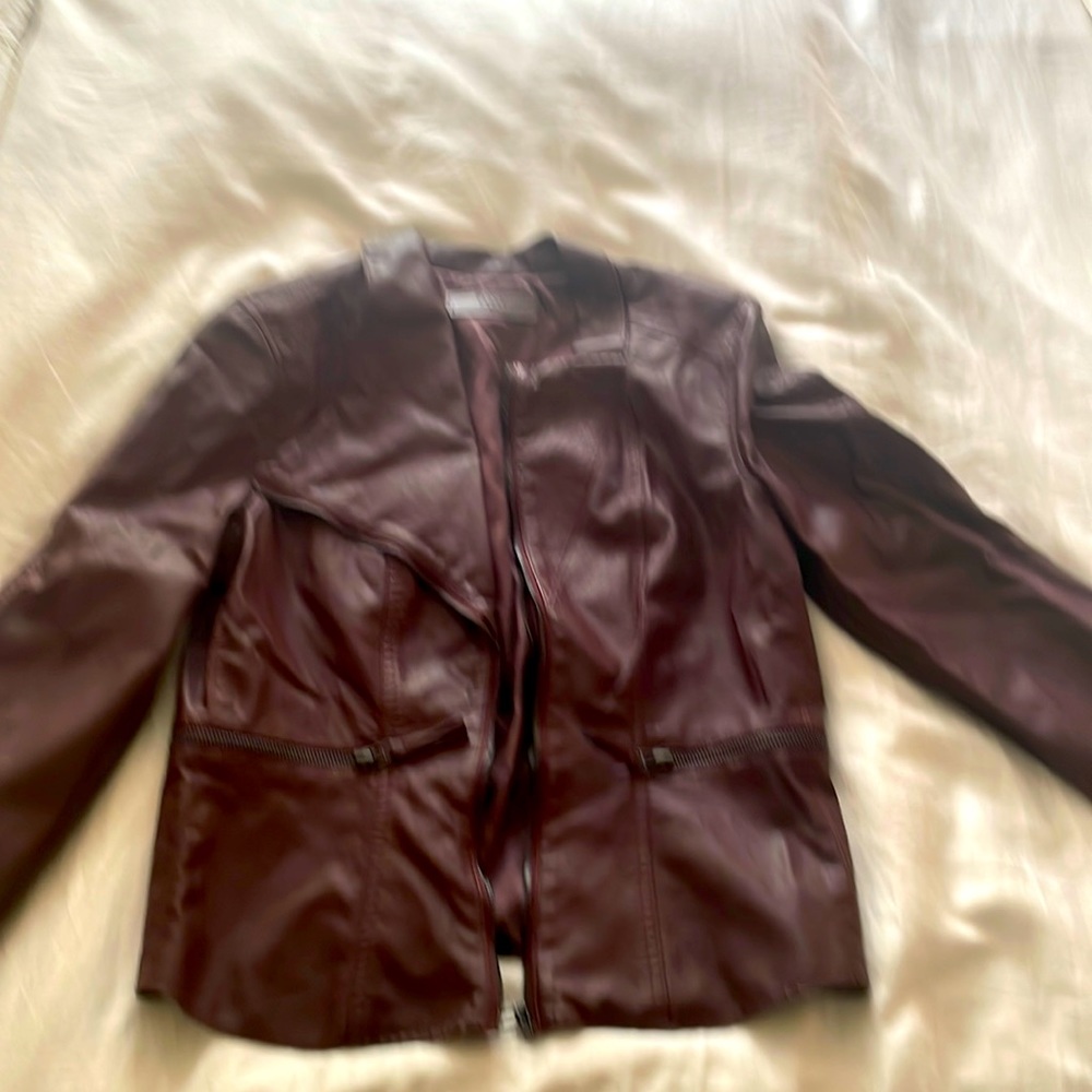 BlankNYC faux leather jacket L